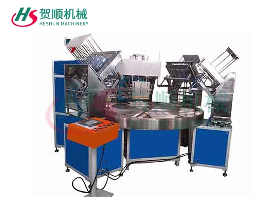 Automatic turntable blister packaging machine