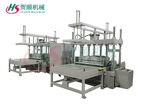 Double-head air blowing manual sliding table welding machine